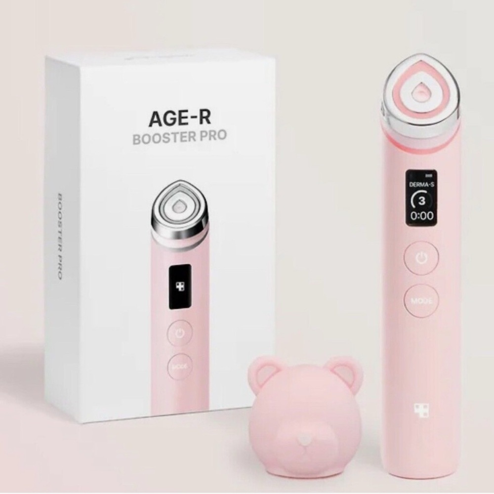 Medicube AGE-R Booster Pro Skincare Device Pink Bear Limited Edition BRAND NEW!